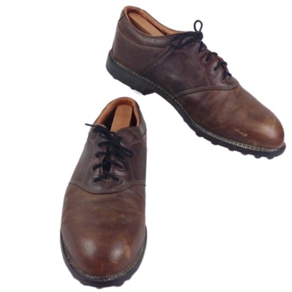 nike golf shoes leather